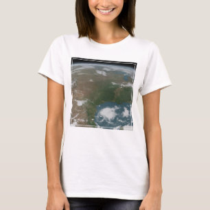 パノラマ惑星の地球と米国。2 Tシャツ