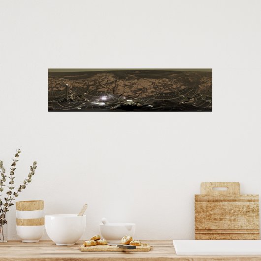 パノラマ火星3 ポスター (キッチン)