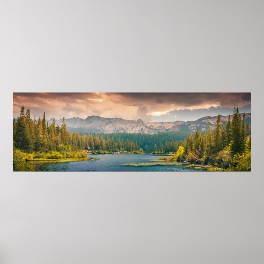 パノラマ：山の下のストリーム ポスター (正面)