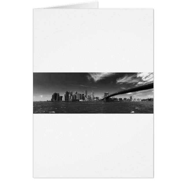 パノラミック白黒ブルックリン (正面)