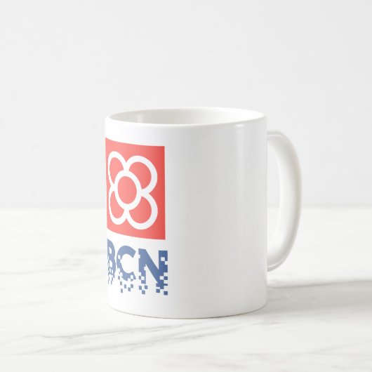 パノBCN コーヒーマグカップ (正面右)