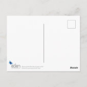 パハイオカランザパークサイド赤オーキッド水彩画 ポストカード (裏面)