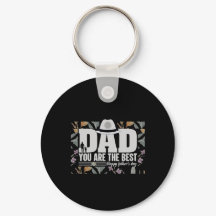 パパあなたが最高のデザインアクリルキーチェーン