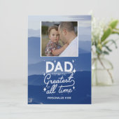 パパあなたはのフもっとも偉大ラットグリーティングカード カード (スタンド正面)