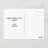 パパあなたはディノマイトポストカード ポストカード (裏面)