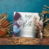 'パパ'あなたは写真の名前最高の&引用文プラーク フォトプラーク (側面)