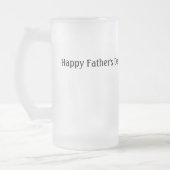 パパあなたは右のパーソナライズすり付きマグギフトのマグ フロストグラスビールジョッキ (左)