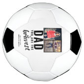 パパあなたは最も勇敢な父の日2の写真である サッカーボール (回転)