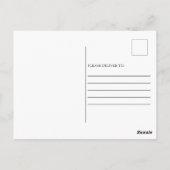 パパあなたは素晴らしキッズフォトコラージュ父の日 ポストカード (裏面)