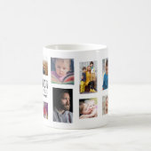 パパあなたは素晴らし写真数々のコラージュカスタム コーヒーマグカップ (中央)