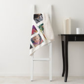 パパあなたは素晴らし家族コラージュ子供の娘 シェルパブランケット (インサイチュ)