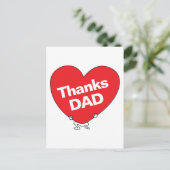 パパありがとう ポストカード (スタンド正面)