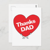 パパありがとう ポストカード (正面/裏面)