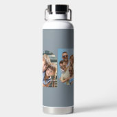 パパいつも愛する6フォトコラージュ32oz ウォーターボトル (背面)