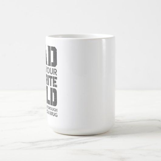 パパおお気に入りの子様は十分なギフトのように見える…b コーヒーマグカップ (中央)