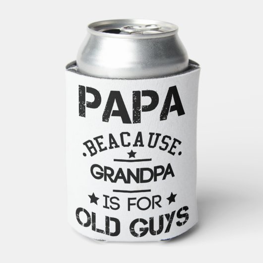 パパおじいちゃんはオヤジの父の日Gのためだから 缶クーラー (缶正面)