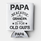 パパおじいちゃんはオヤジの父の日Gのためだから 缶クーラー (正面)