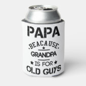パパおじいちゃんはオヤジの父の日Gのためだから 缶クーラー (缶裏面)