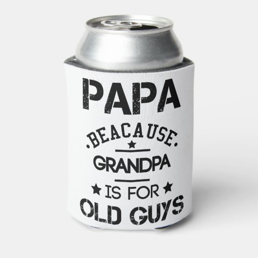 パパおじいちゃんはオヤジの父の日Gのためだから 缶クーラー (缶裏面)