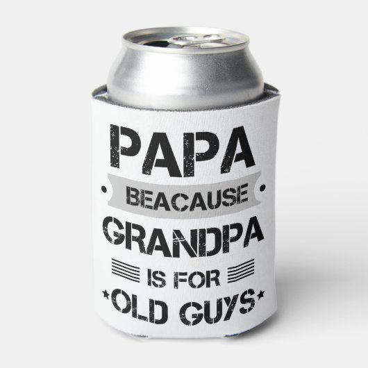 パパおじいちゃんは年配の父親の日のためだから 缶クーラー (缶正面)