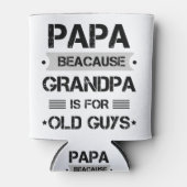 パパおじいちゃんは年配の父親の日のためだから 缶クーラー (正面)