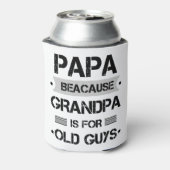 パパおじいちゃんは年配の父親の日のためだから 缶クーラー (缶裏面)