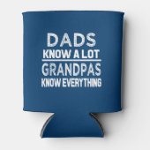 パパおもしろいは多くを知っているが、グランパは全てを知っている 缶クーラー (正面)