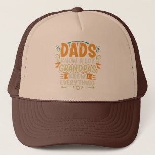 パパおもしろいは多くを知っている、グランパは全てを知っている キャップ