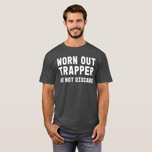 パパおもしろいやおじいちゃん用の捕獲シャツ Tシャツ (正面フル)