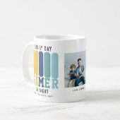 パパおもしろいゲーマーファーザーズデイ コーヒーマグカップ (正面左)