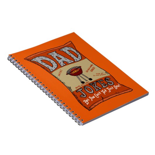 パパおもしろいジョッファーズデイグリリング引用文Tシャツ ノートブック (右側)