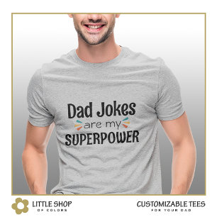 パパおもしろいジョークおしゃれな父の日 Tシャツ
