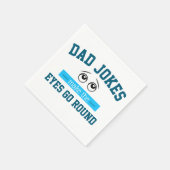 パパおもしろいジョークファーザープン スタンダードカクテルナプキン (角)
