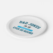 パパおもしろいジョークファーザープン ペーパープレート (アングル)