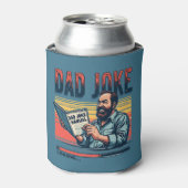パパおもしろいジョークレトロユーモアヴィンテージ美学 缶クーラー (缶正面)
