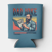 パパおもしろいジョークレトロユーモアヴィンテージ美学 缶クーラー (正面)