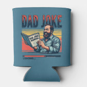 パパおもしろいジョークレトロユーモアヴィンテージ美学 缶クーラー (裏面)