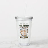 パパおもしろいジョーク |父の日 |素晴らしいジョーク アクリルタンブラー (裏面)