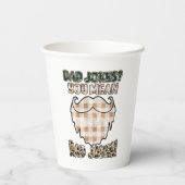 パパおもしろいジョーク |父の日 |素晴らしいジョーク 紙コップ (裏面)