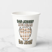 パパおもしろいジョーク |父の日 |素晴らしいジョーク 紙コップ (正面)