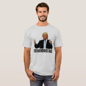 パパおもしろいドナルドトランプTシャツ Tシャツ (正面フル)