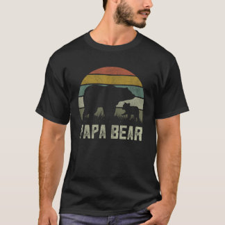 パパおもしろいベアーカブ1子の父親の日グランドパ Tシャツ