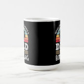 パパおもしろいボーリング父の日のギフトマン コーヒーマグカップ (中央)