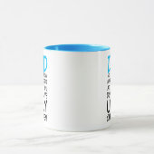 パパおもしろいマグギフト父の日または誕生日 マグカップ (中央)