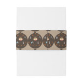 パパおもしろいモンスターラブコーヒー招待状ベリーバンド 招待状ベリーバンド (裏面例)