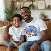 パパおもしろいヨガナパサナTシャツ Tシャツ