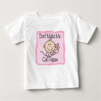 パパおもしろいーと呼ばせてはいけない ベビーTシャツ