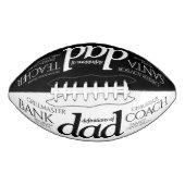 パパおもしろい求職者ラベルクラウドの定義 アメリカンフットボール (正面)