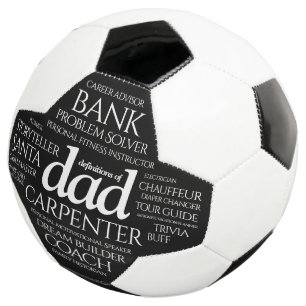パパおもしろい求職者ラベルクラウドの定義 サッカーボール
