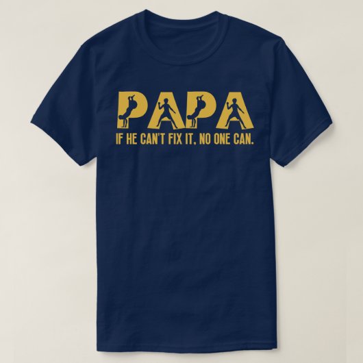 パパおもしろい誕生日12 Tシャツ (デザイン正面)